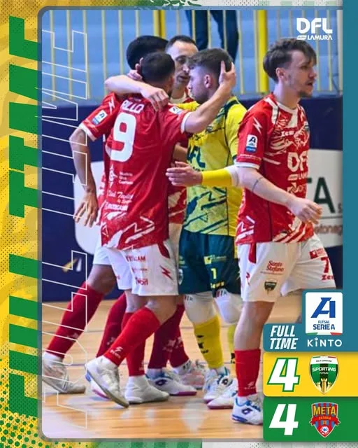 G30 > Sporting Sala Consilina – Meta Catania > 4-4